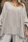Made in Italy Santos Artist Smock Stone - 